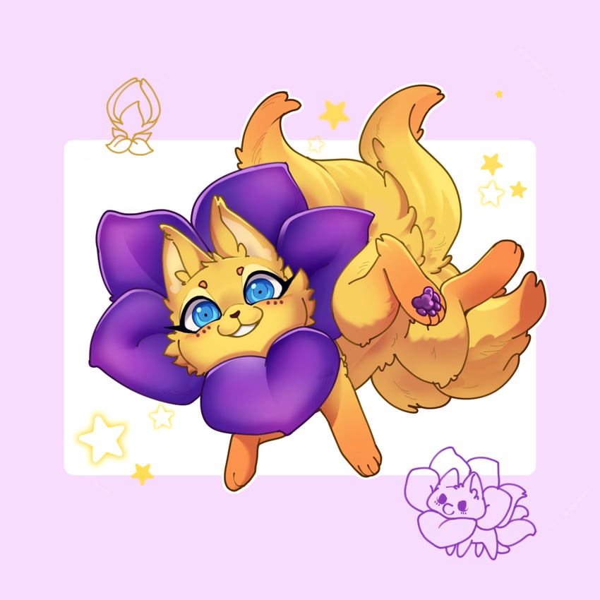 shrinking violet (plants vs. zombies and 1 more) drawn by veghia