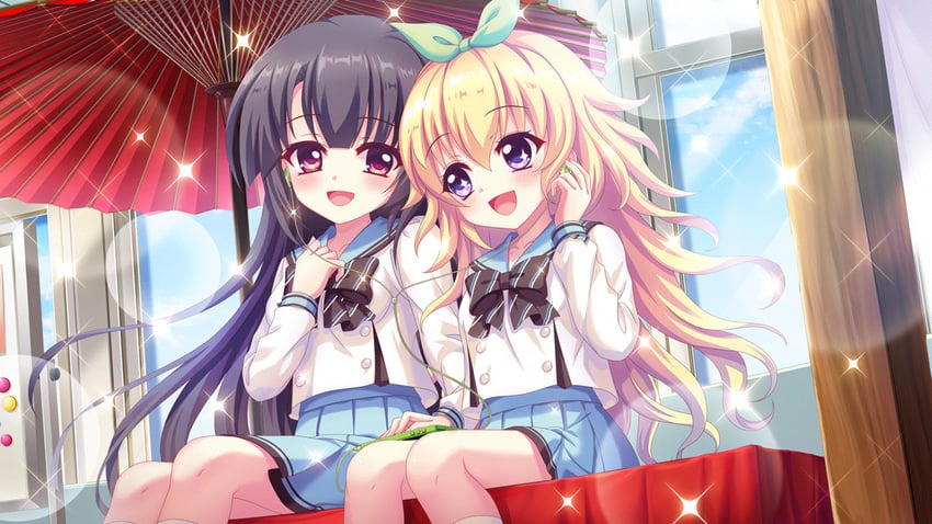 hasegawa mii and ichikishima mizuha (re:stage!) drawn by izumi_tsubasu