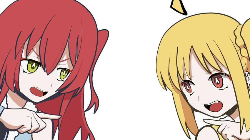 kita ikuyo and ijichi nijika (bocchi the rock! and 1 more) drawn by pgh628