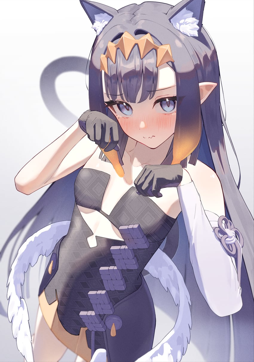 ninomae ina'nis (hololive and 1 more) drawn by ecli_xx