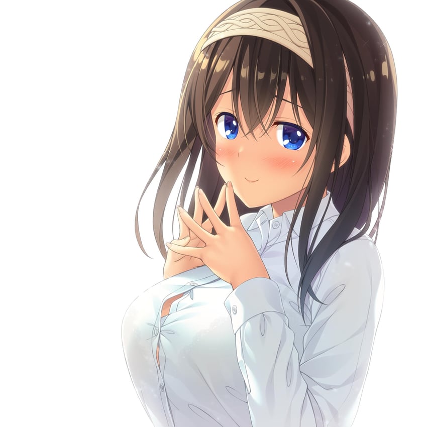 sagisawa fumika (idolmaster and 1 more) drawn by hinata_nao