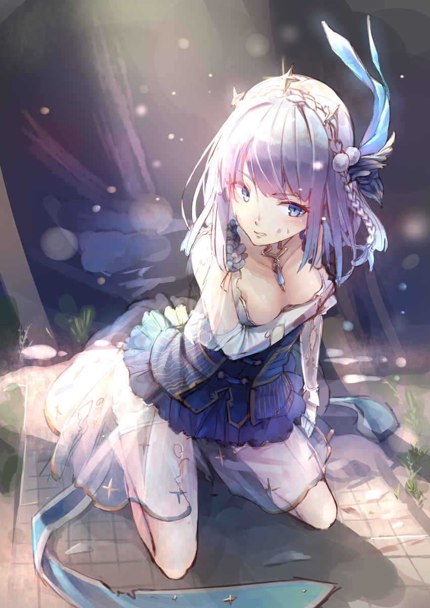 kagami masara (mahou shoujo madoka magica and 1 more) drawn by goruva