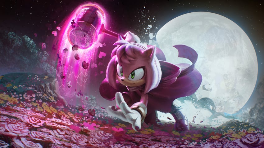 amy rose, metal sonic, and bootleg metal sonic plush (sonic and 1 more) drawn by lazerpotaters