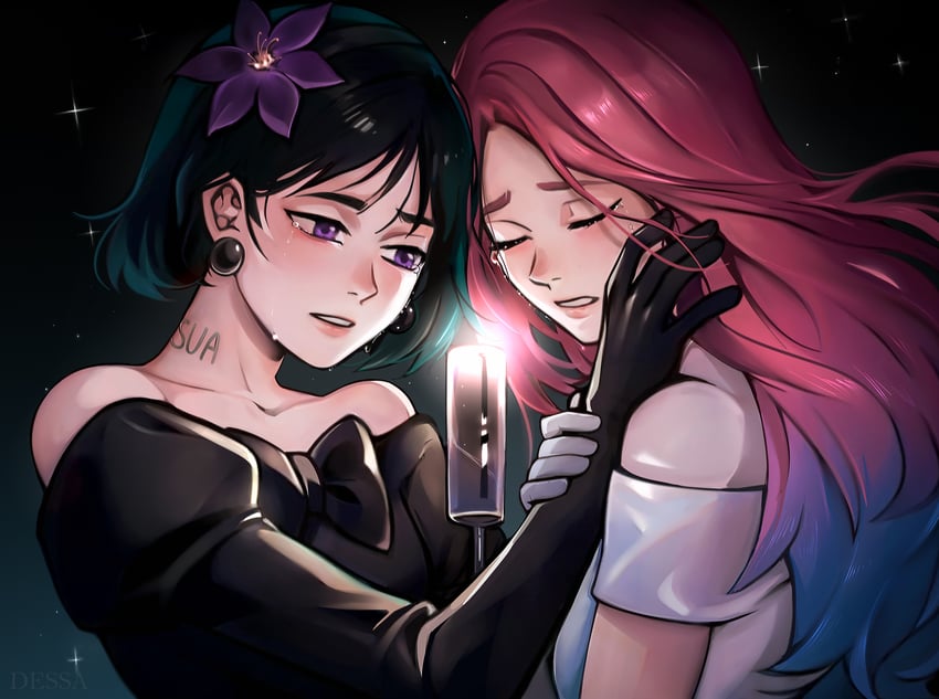 sua and mizi (alien stage) drawn by dessa_nya