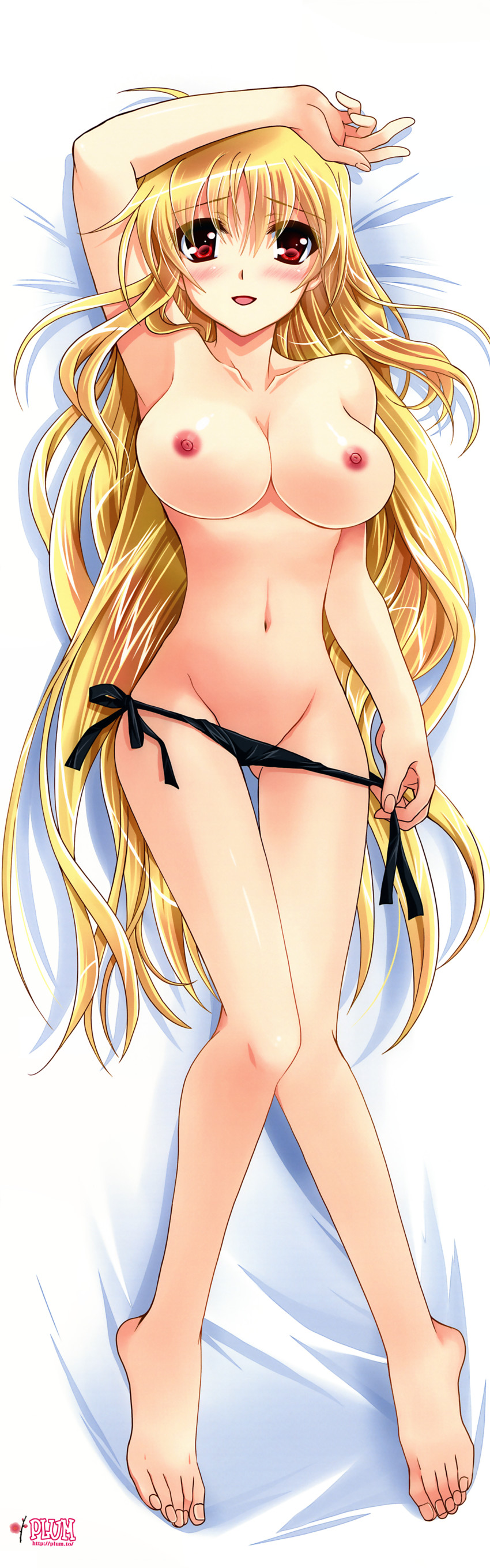 fate testarossa (lyrical nanoha and 1 more) drawn by kanna_(plum)