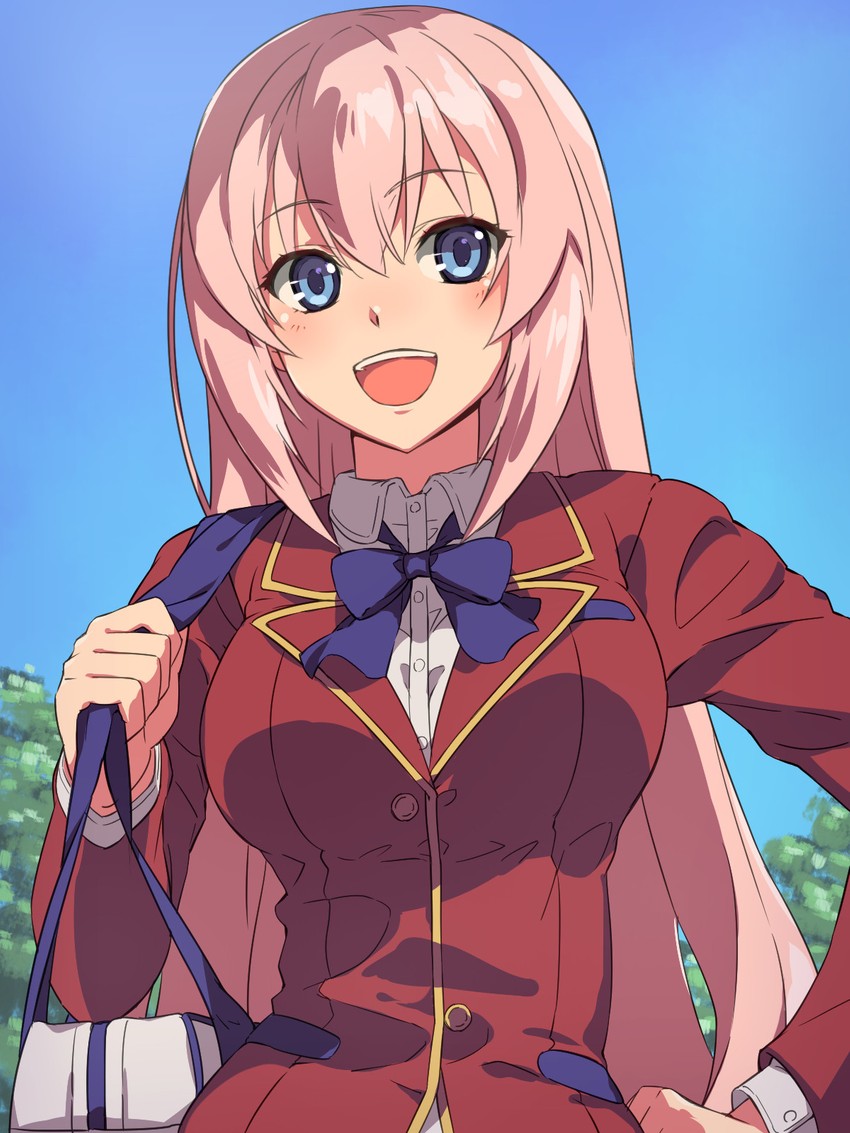 ichinose honami (youkoso jitsuryoku shijou shugi no kyoushitsu e) drawn by chiharu_(9654784)