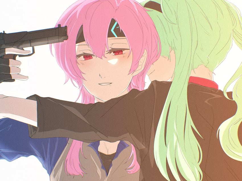 matsuoka chiroru and kurozawa maki (heaven burns red) drawn by m0sa_4