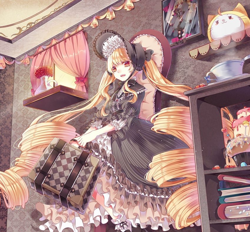 momo and maiden's romance (nikki and 1 more) drawn by youzi_xia