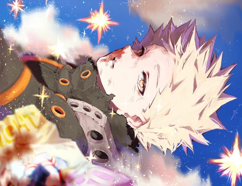 bakugou katsuki (boku no hero academia) drawn by soru_2023