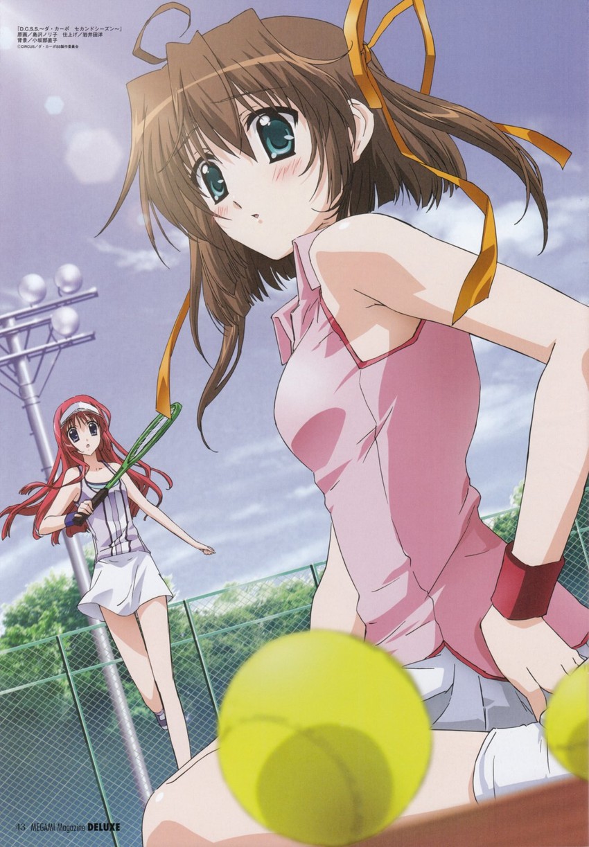 shirakawa kotori and asakura nemu (megami magazine and 2 more) drawn by shimazawa_noriko