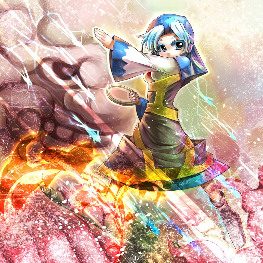 kumoi ichirin and unzan (touhou) drawn by umigarasu_(kitsune1963)