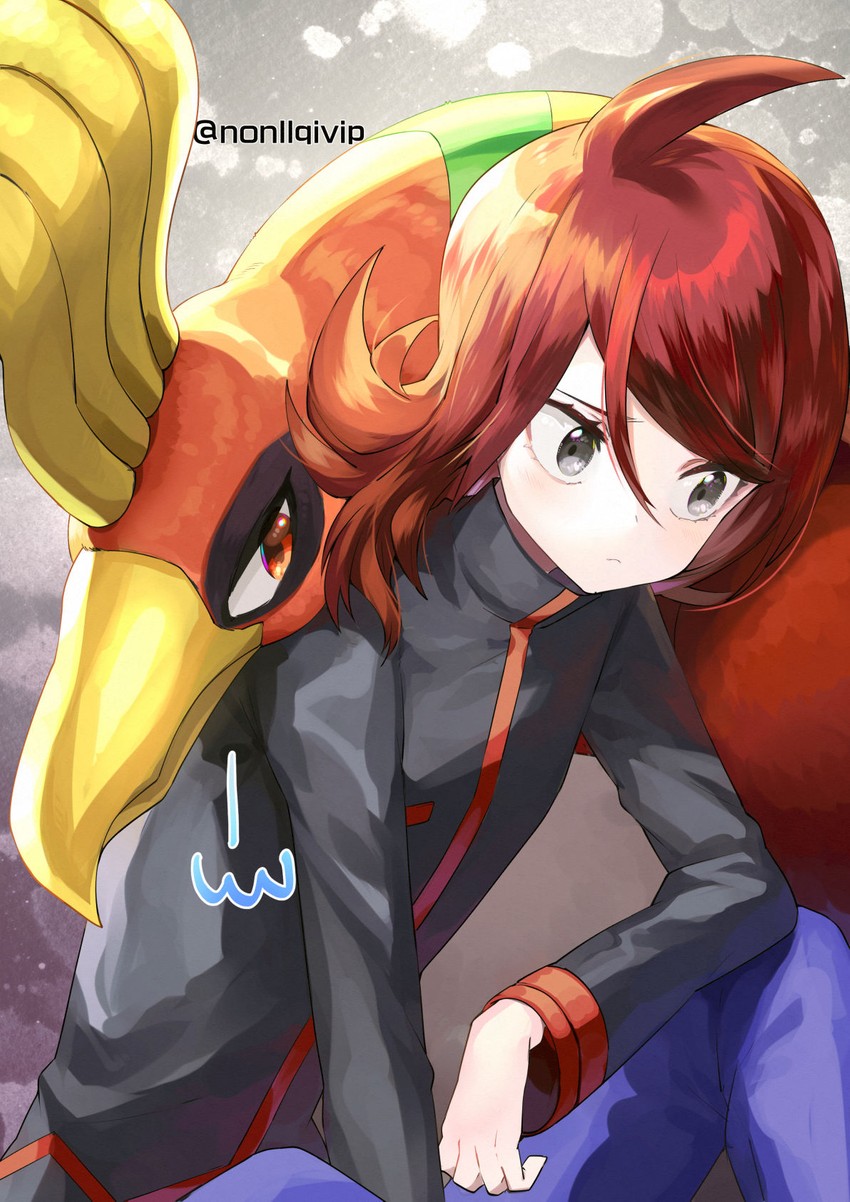 silver and ho-oh (pokemon and 2 more) drawn by yamanashi_taiki