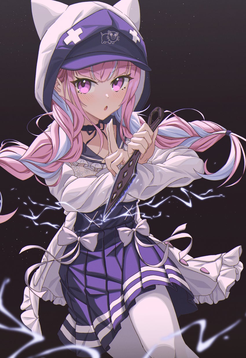 minato aqua (hololive and 1 more) drawn by yozora_(1wkdgusdn)