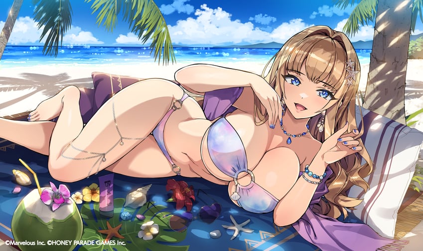 kirahoshi kanna (dolphin wave and 1 more) drawn by ootomo_takuji