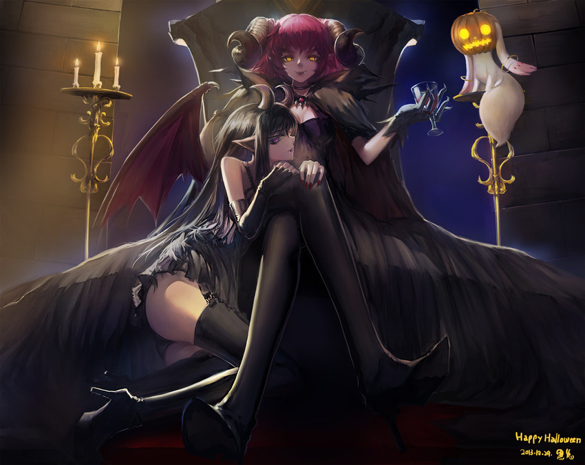 akemi homura, kaname madoka, and kyubey (mahou shoujo madoka magica) drawn by blackrabbitsoul