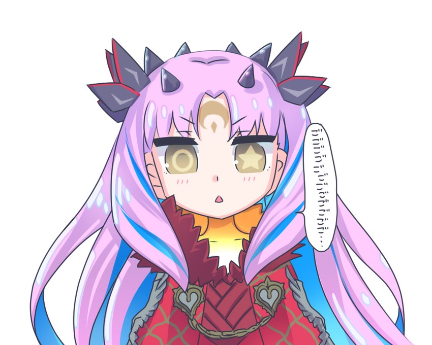 ishtar and space ishtar (fate and 1 more) drawn by mentaiko_mamire