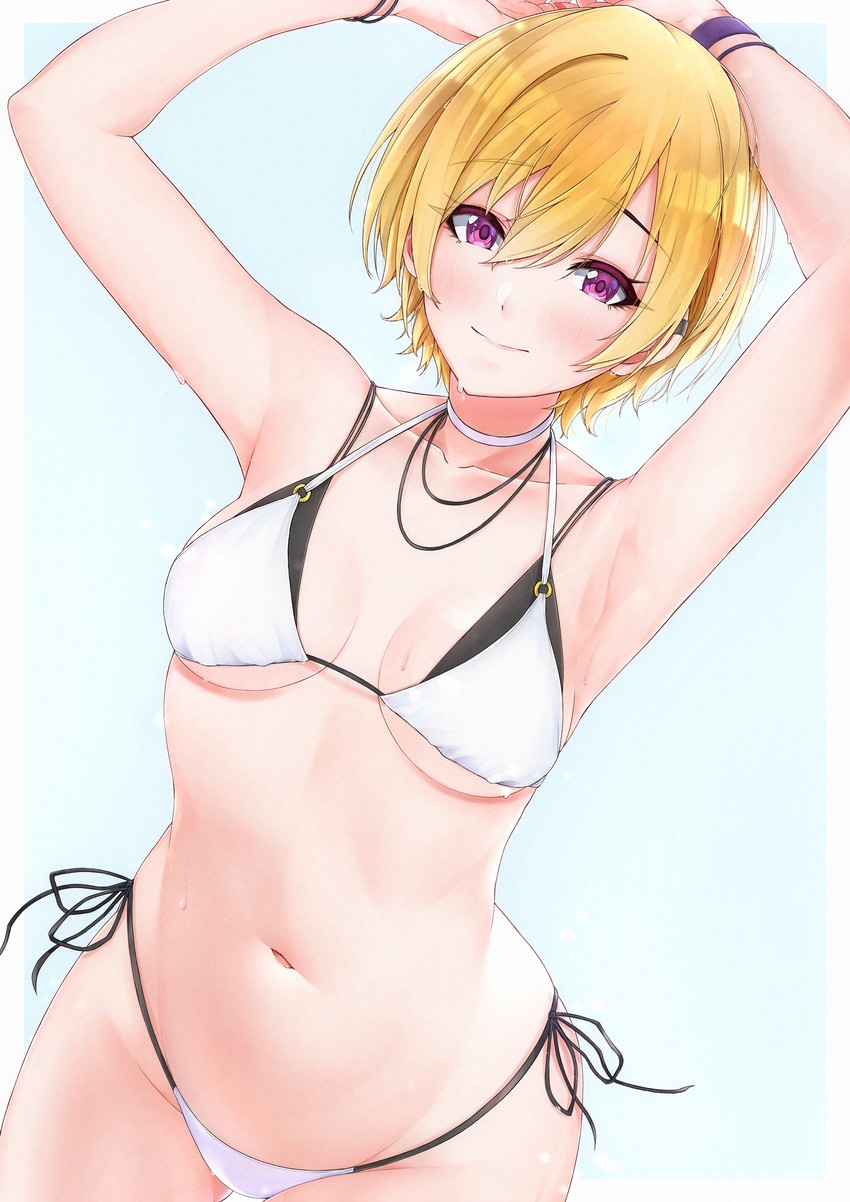 saijo juri (idolmaster and 1 more) drawn by tutinako