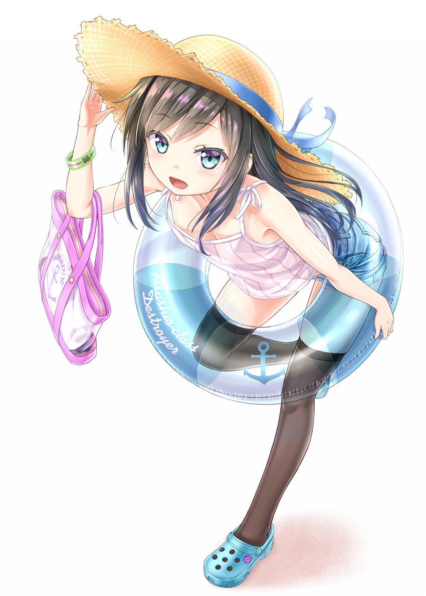 asashio (kantai collection) drawn by gotou_hisashi