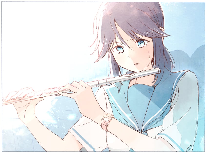 kasaki nozomi (hibike! euphonium and 1 more) drawn by sawara65