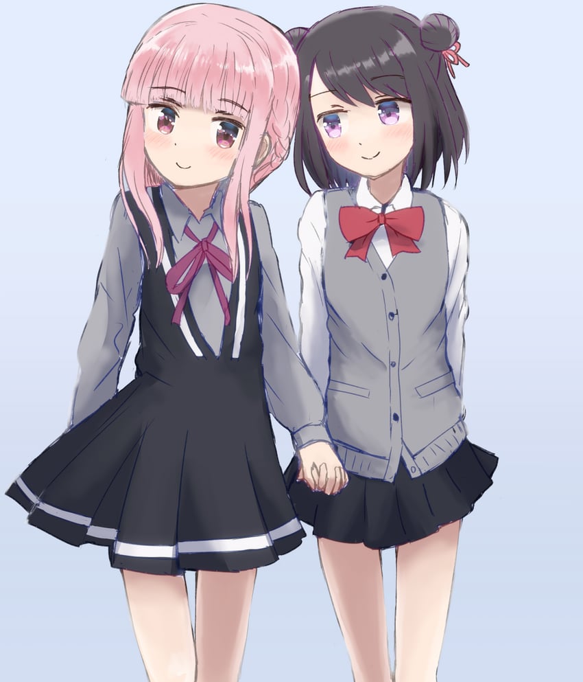 tamaki iroha and kuroe (mahou shoujo madoka magica and 1 more) drawn by usagikoya
