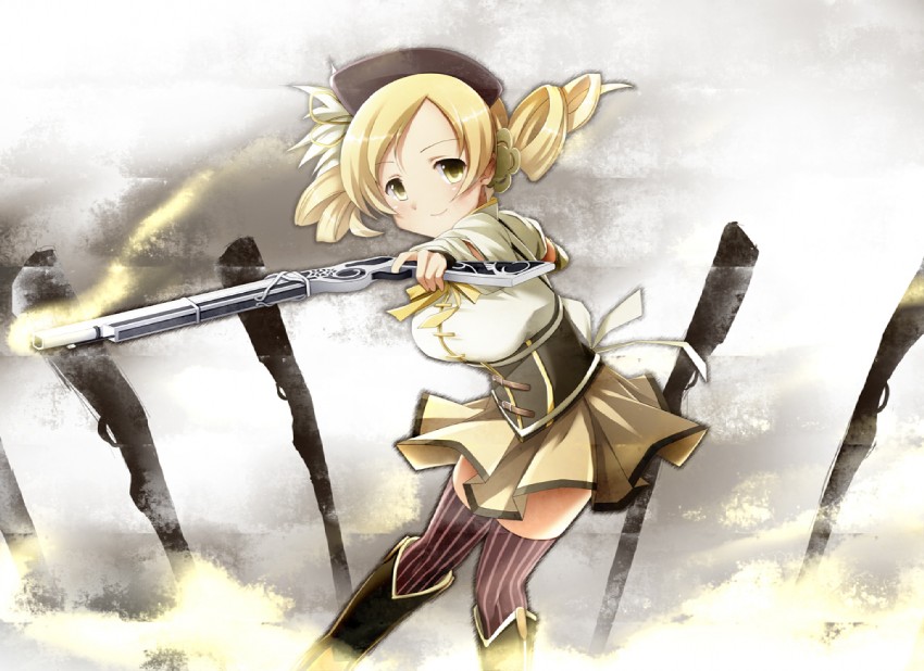 tomoe mami (mahou shoujo madoka magica) drawn by kotera_(koterabyte)
