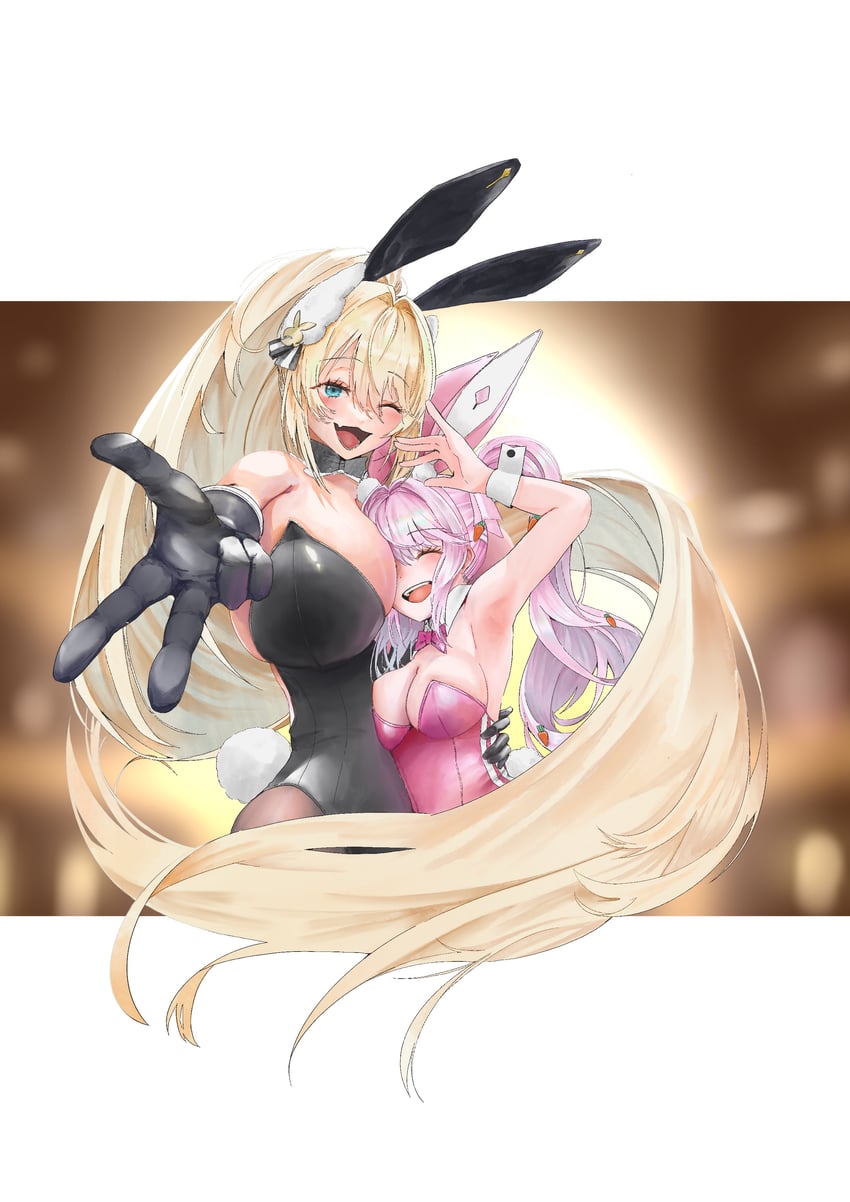 alice and rupee (goddess of victory: nikke) drawn by likered7410