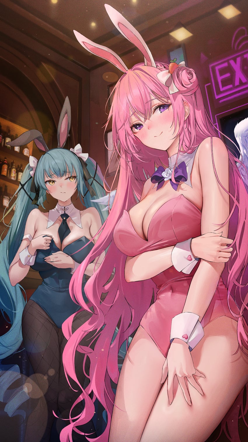 dorothy and privaty (goddess of victory: nikke) drawn by emyo