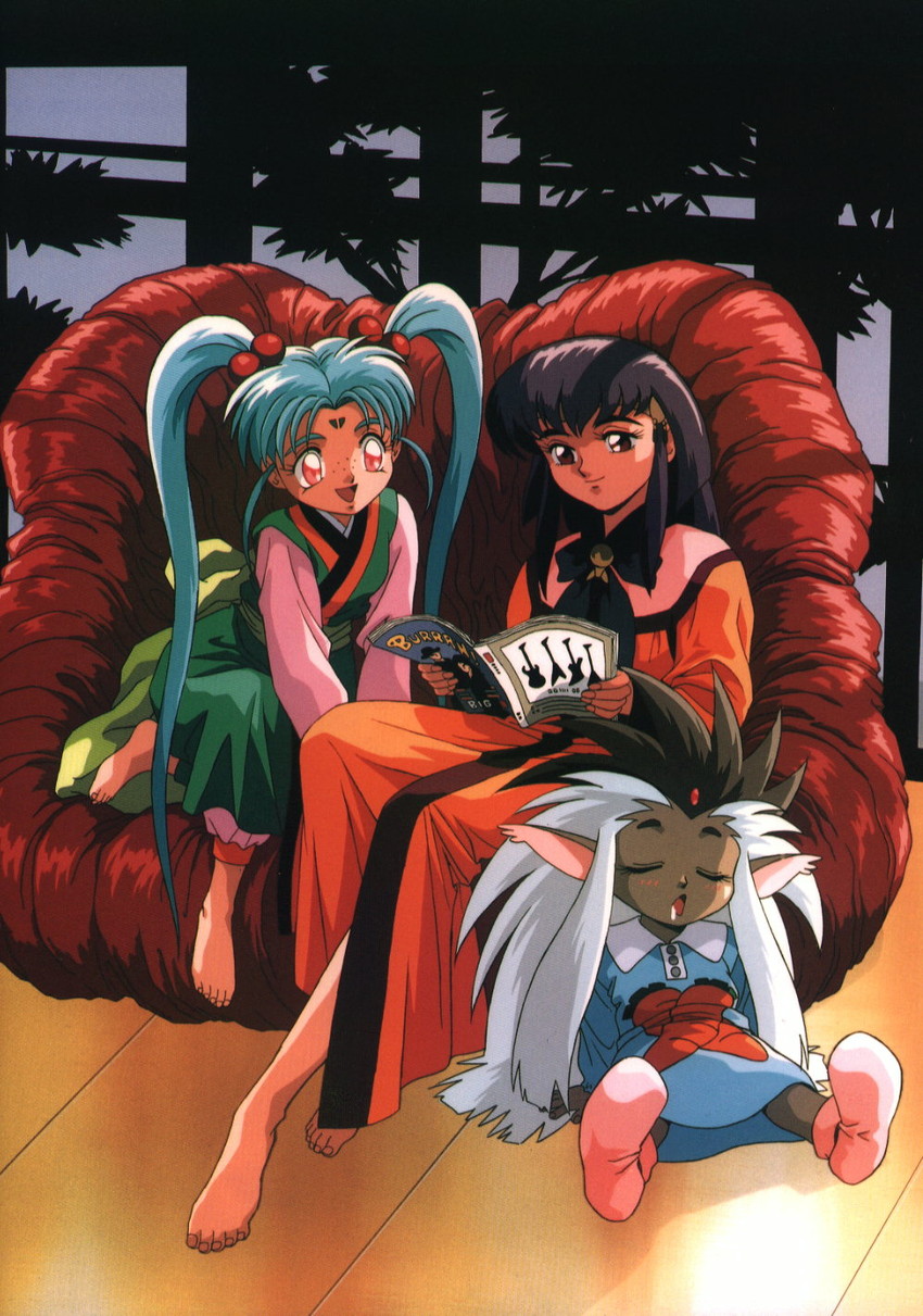 masaki sasami jurai, masaki aeka jurai, and ryou-ouki (tenchi muyou! and 1 more)