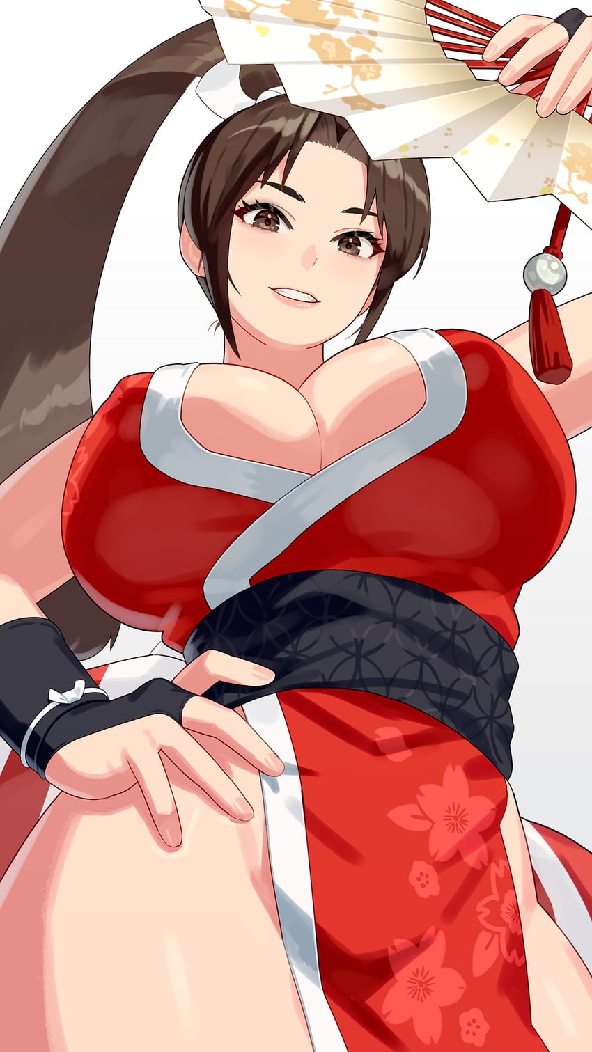 shiranui mai (street fighter and 1 more) drawn by yagi2013
