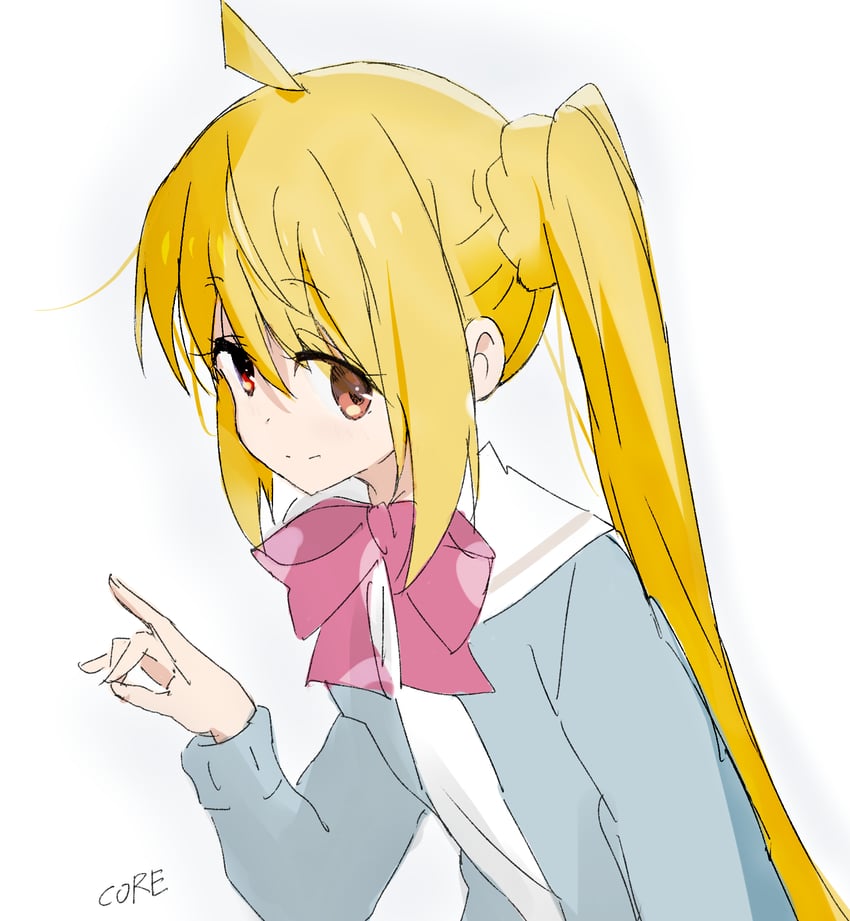 ijichi nijika (bocchi the rock!) drawn by core_(mayomayo)