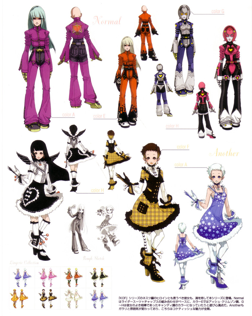 kula diamond and candy diamond (the king of fighters and 3 more) drawn by falcoon