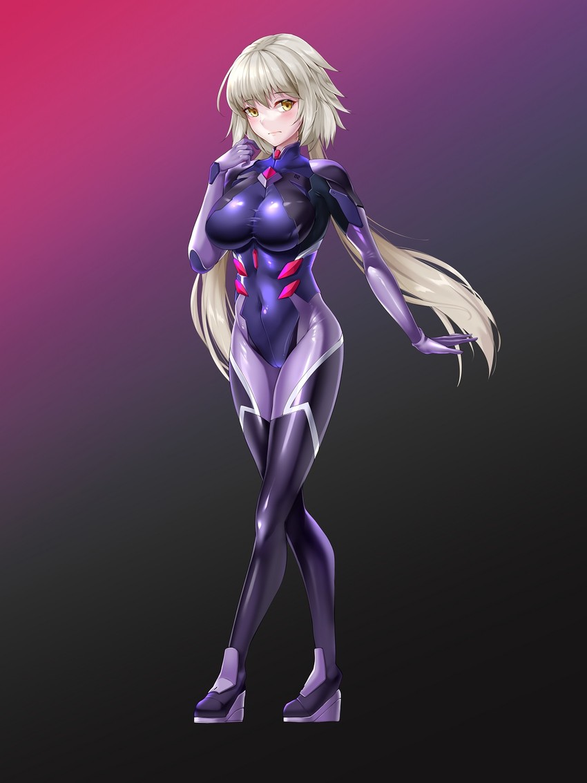 jeanne d'arc alter (fate and 2 more) drawn by matrix16