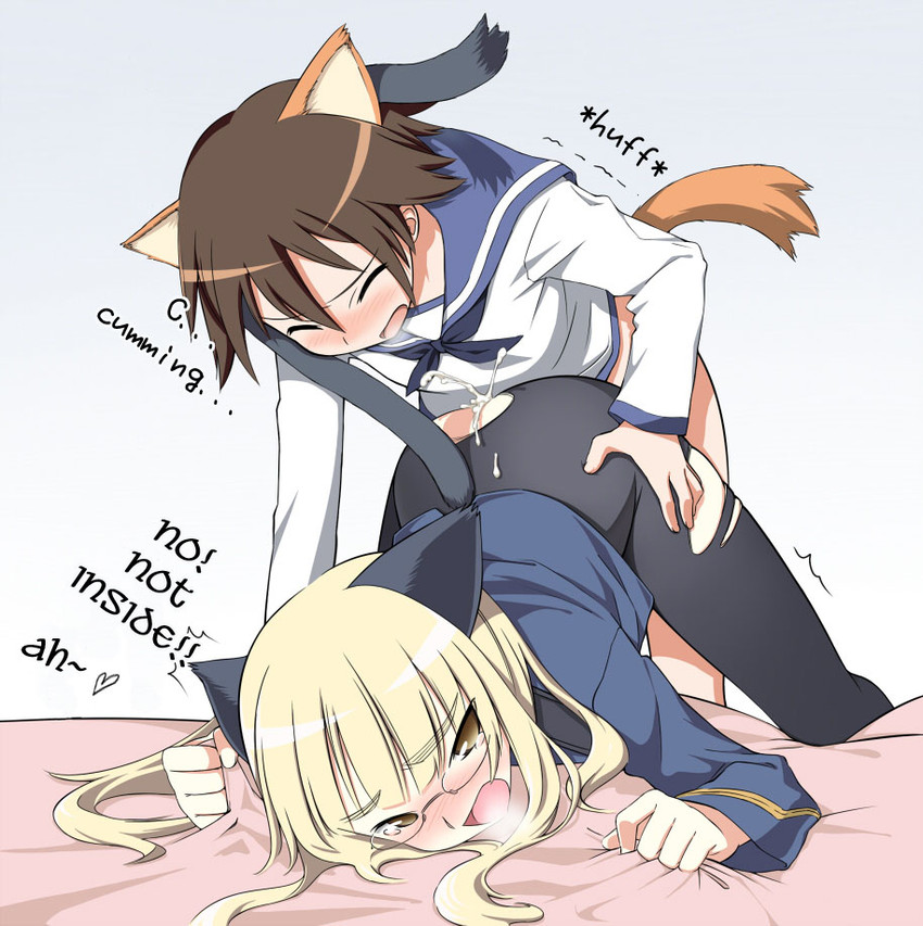 miyafuji yoshika and perrine h. clostermann (world witches series and 1 more) drawn by 212_(kisaragi)