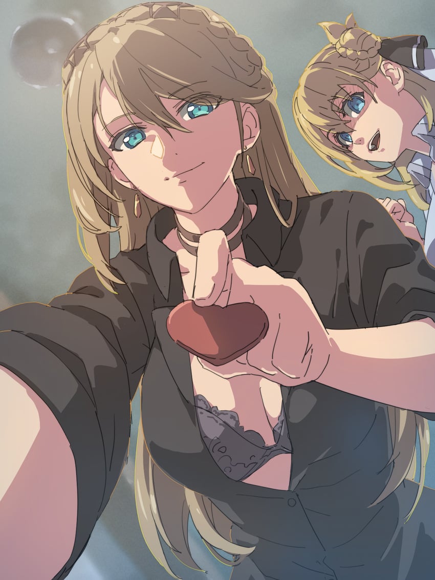 agnes claudel and elaine auclair (eiyuu densetsu and 2 more) drawn by chiharu_(9654784)