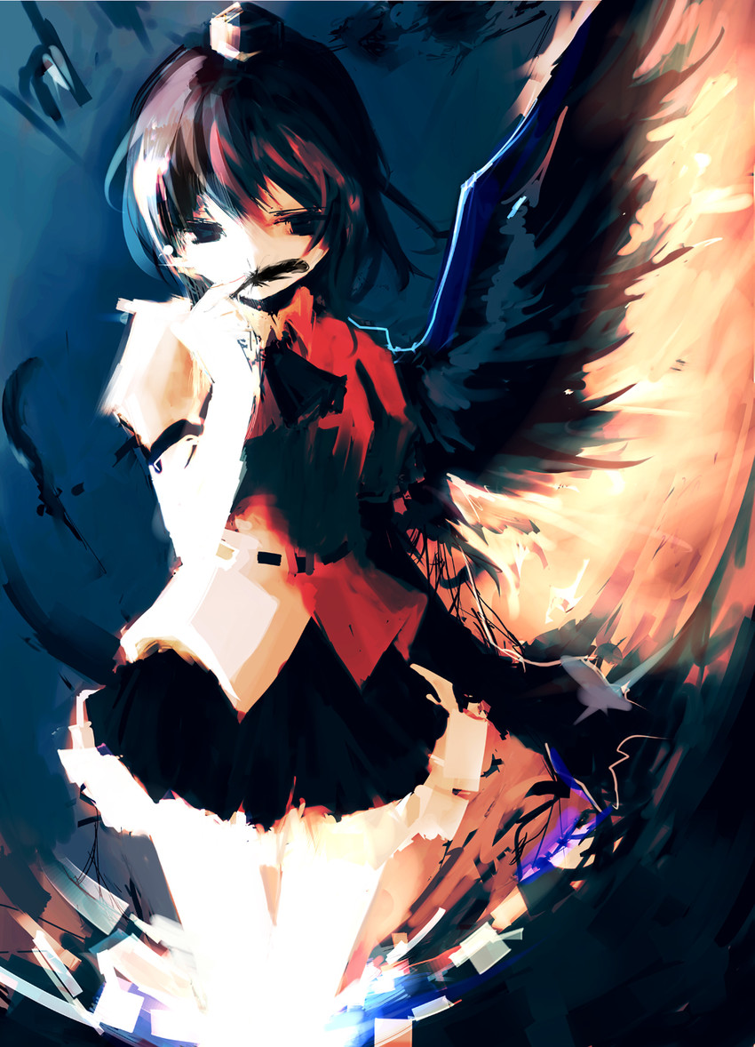 shameimaru aya (touhou) drawn by mark_(heaven)