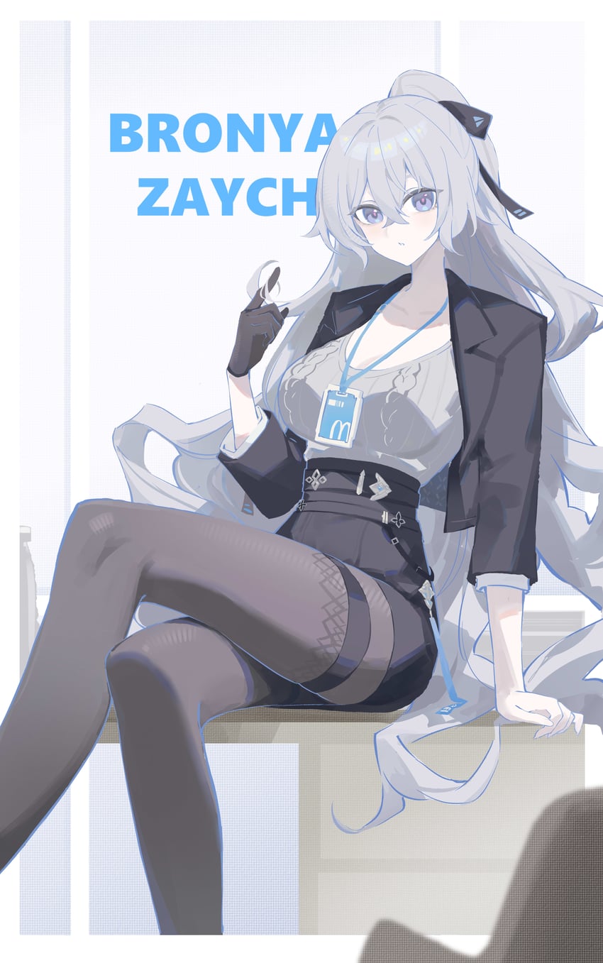 bronya zaychik (honkai and 1 more) drawn by pmg