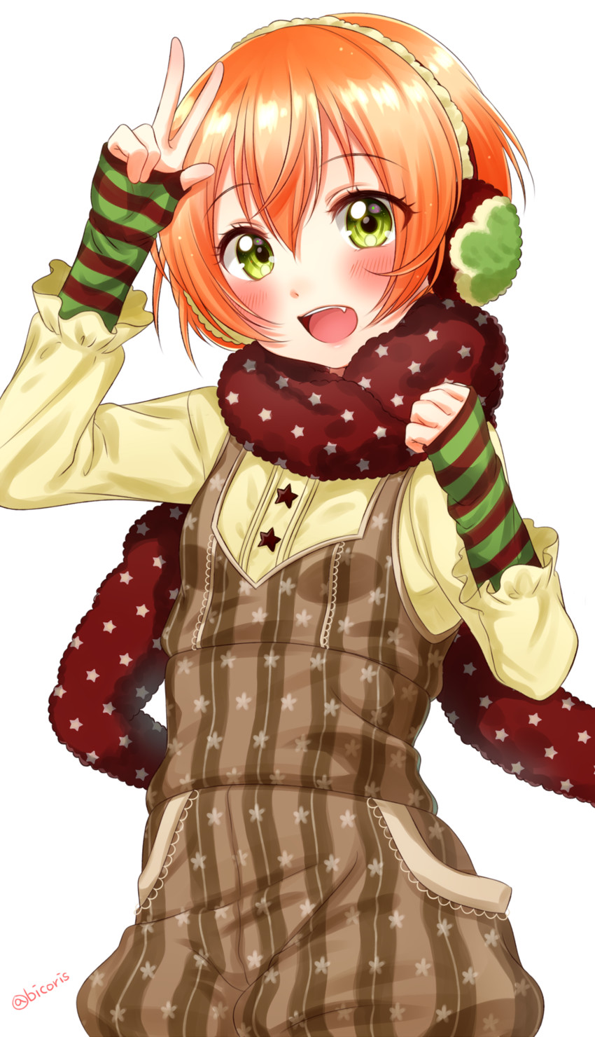 hoshizora rin (love live! and 2 more) drawn by bico_(bicoris)