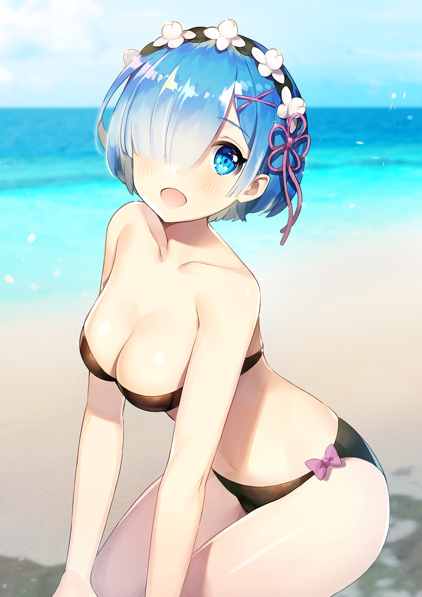 rem (re:zero kara hajimeru isekai seikatsu) drawn by ayamy