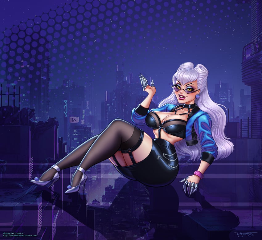 evelynn and k/da all out evelynn (league of legends) drawn by mdashow