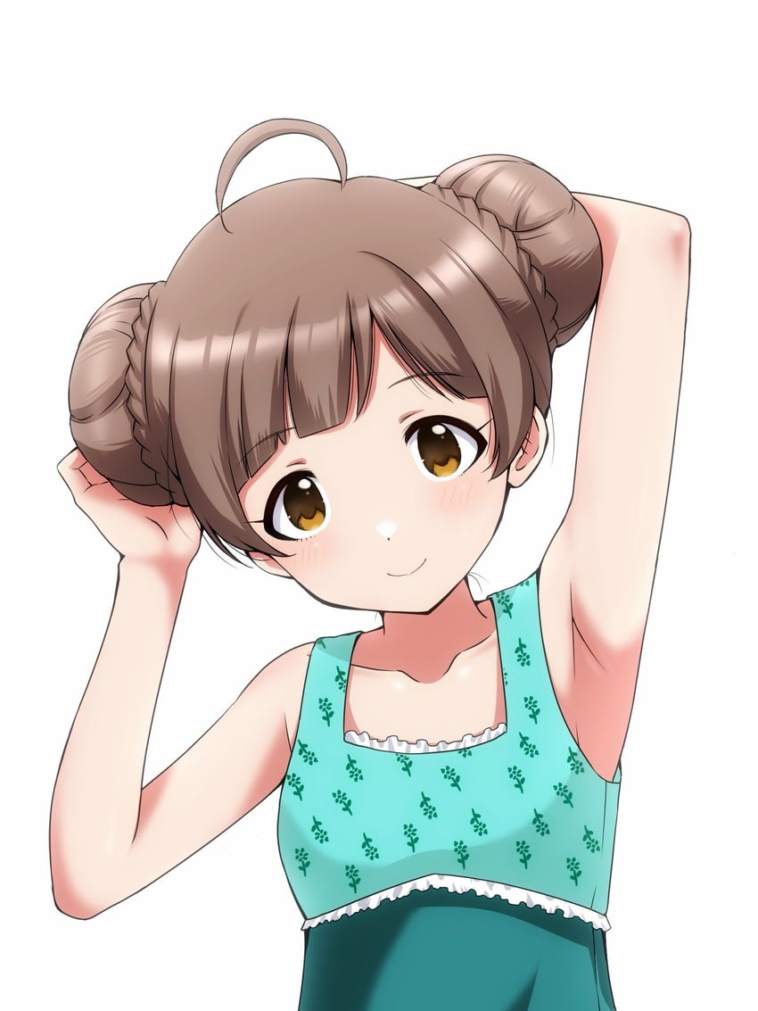 hakozaki serika (idolmaster and 2 more) drawn by matcha_kingyo