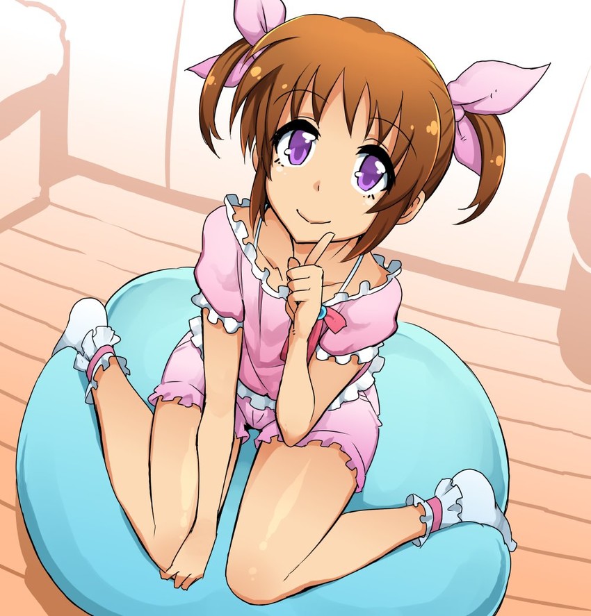 takamachi nanoha (lyrical nanoha and 2 more) drawn by nac000