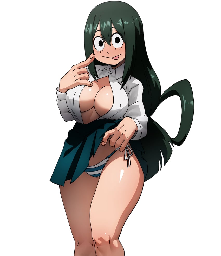 asui tsuyu (boku no hero academia) drawn by inker_comics