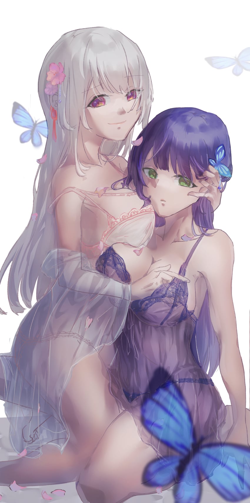 funada kiito and funada ui (assault lily) drawn by jiropi