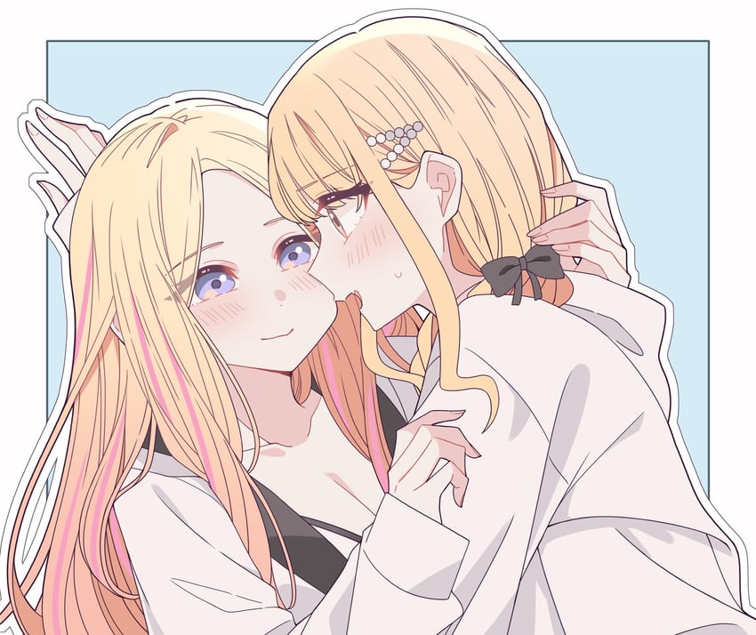fujita kotone and juo sena (idolmaster and 1 more) drawn by kousaka_0v0