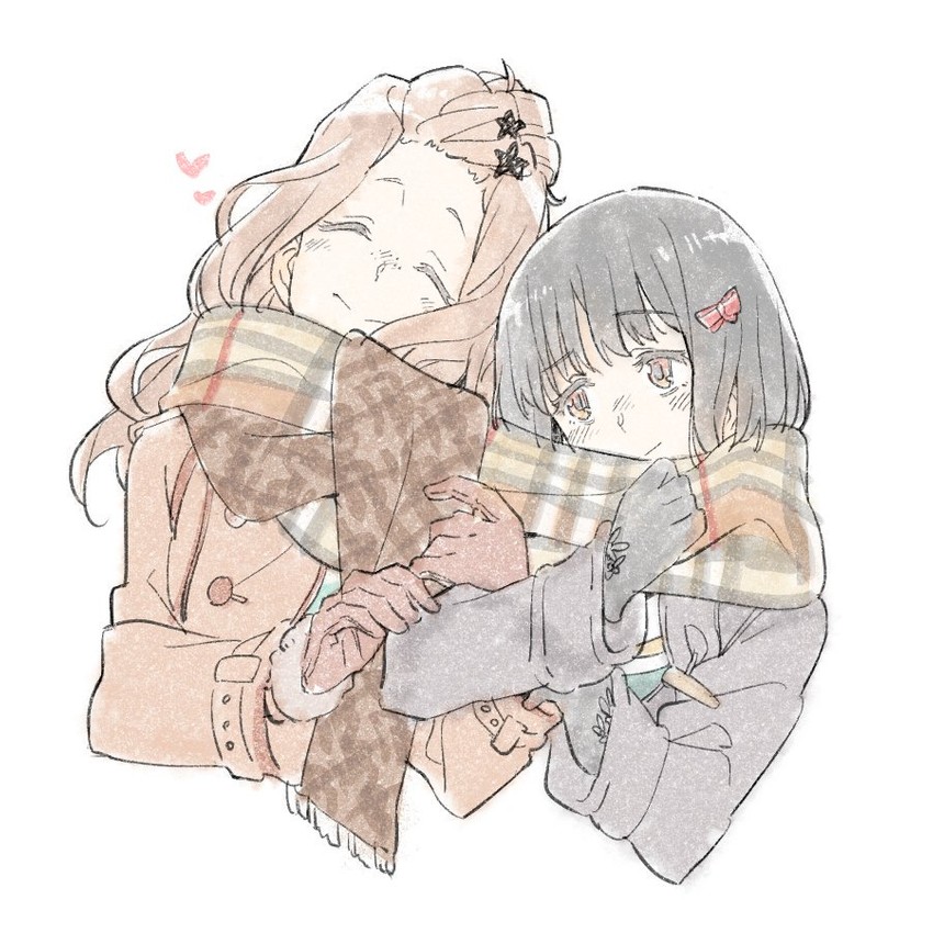 hisaishi kanade and kenzaki ririka (hibike! euphonium and 1 more) drawn by hiyocco
