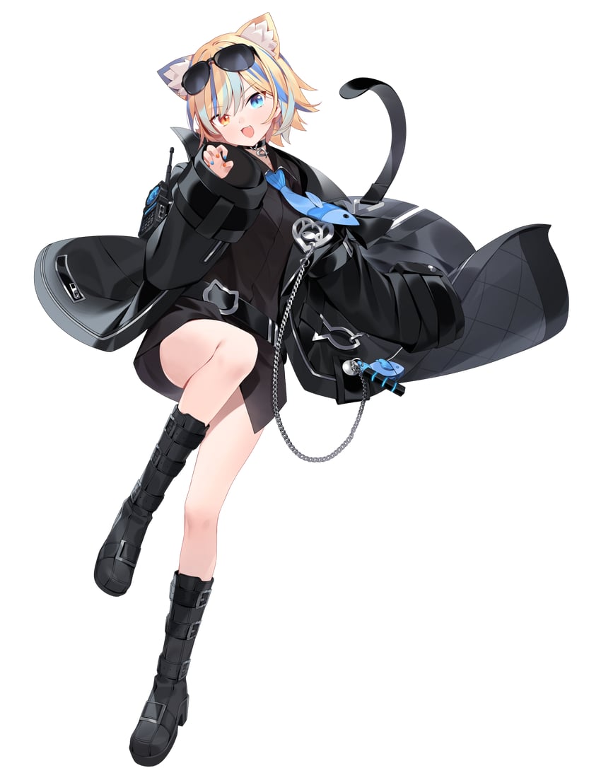 irem (black survival and 1 more) drawn by sankyaku_tako