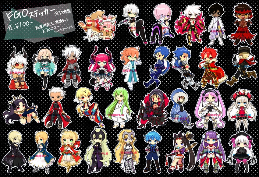 artoria pendragon, saber, mash kyrielight, tamamo, nero claudius, and 28 more (fate and 1 more) drawn by odetooo