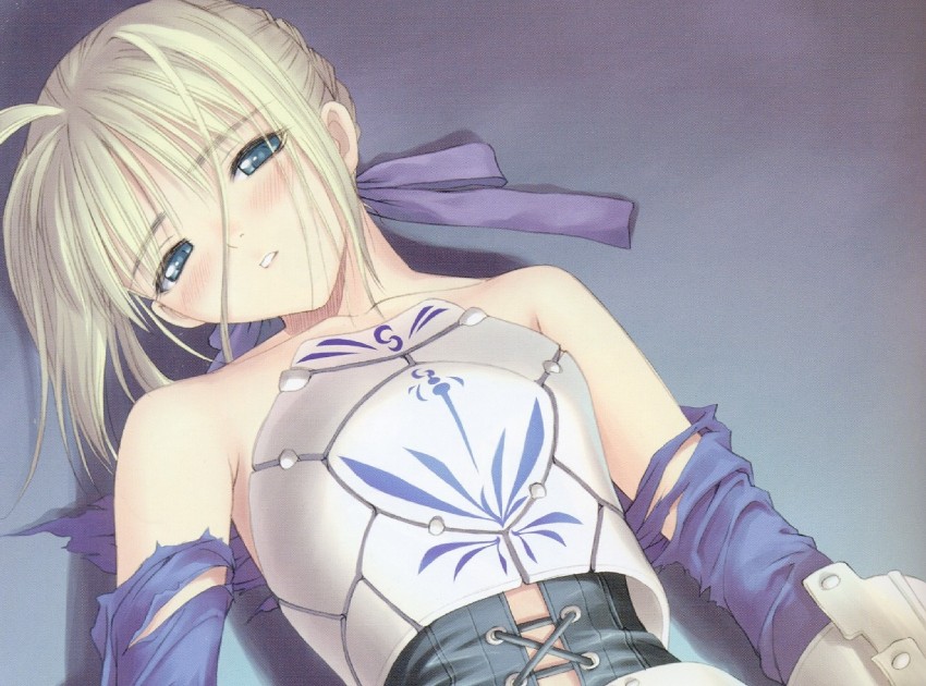 artoria pendragon and saber (fate and 1 more) drawn by tony_taka
