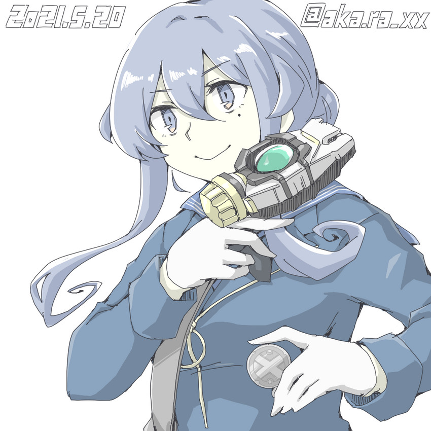 gotland and kamen rider birth (kantai collection and 2 more) drawn by akara_kai