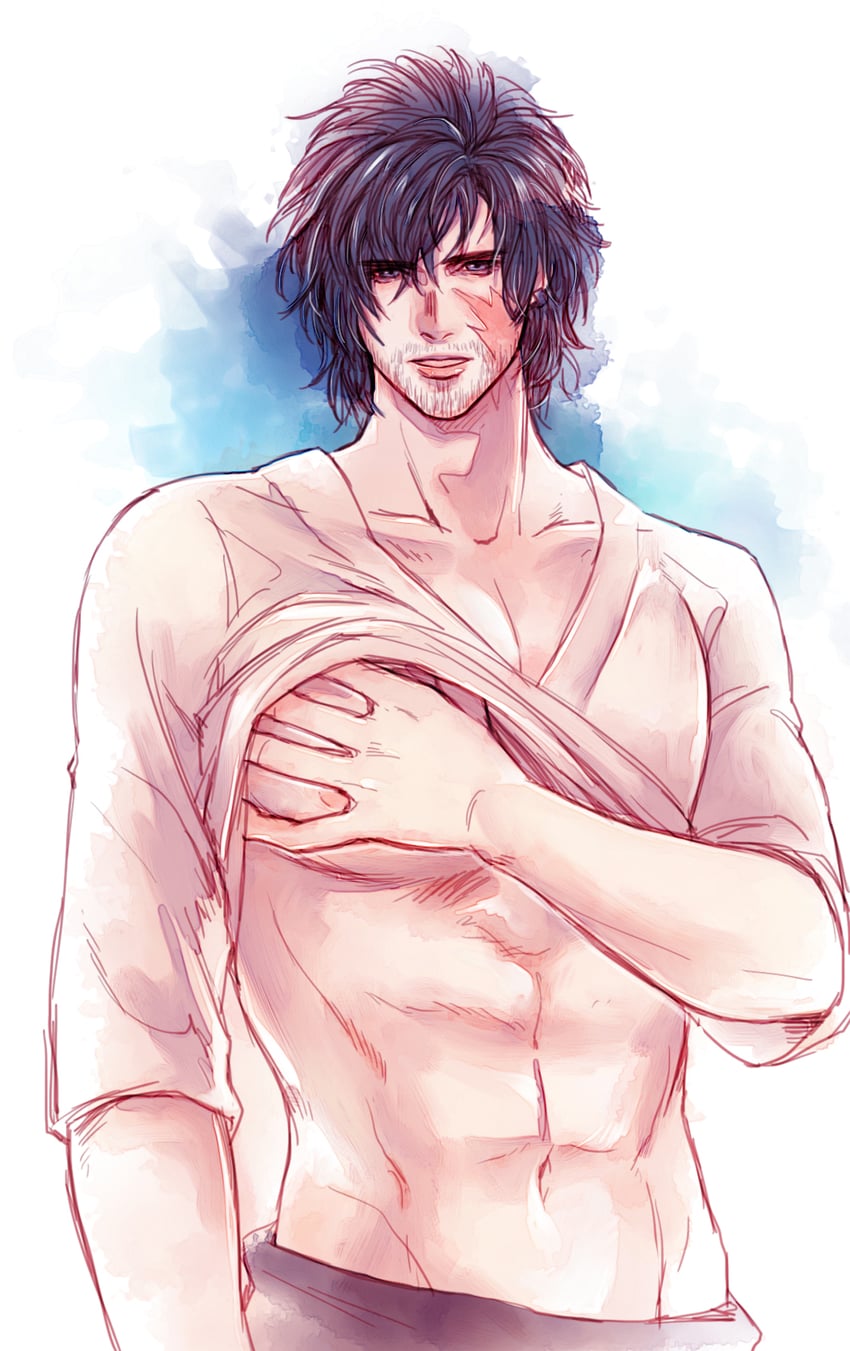 clive rosfield (final fantasy and 1 more) drawn by azuiyo7210